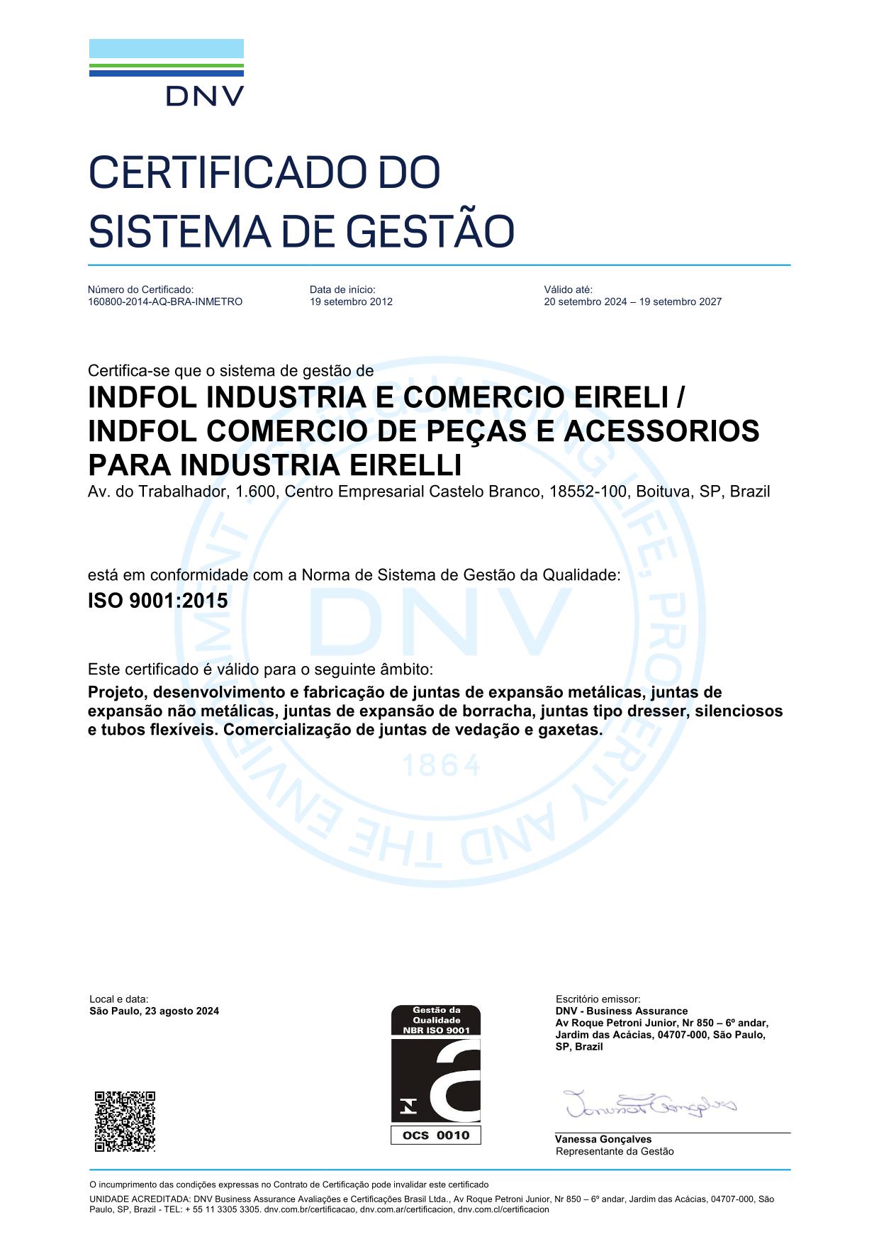 Prévia do certificado ISO 9001:2015 (PDF)