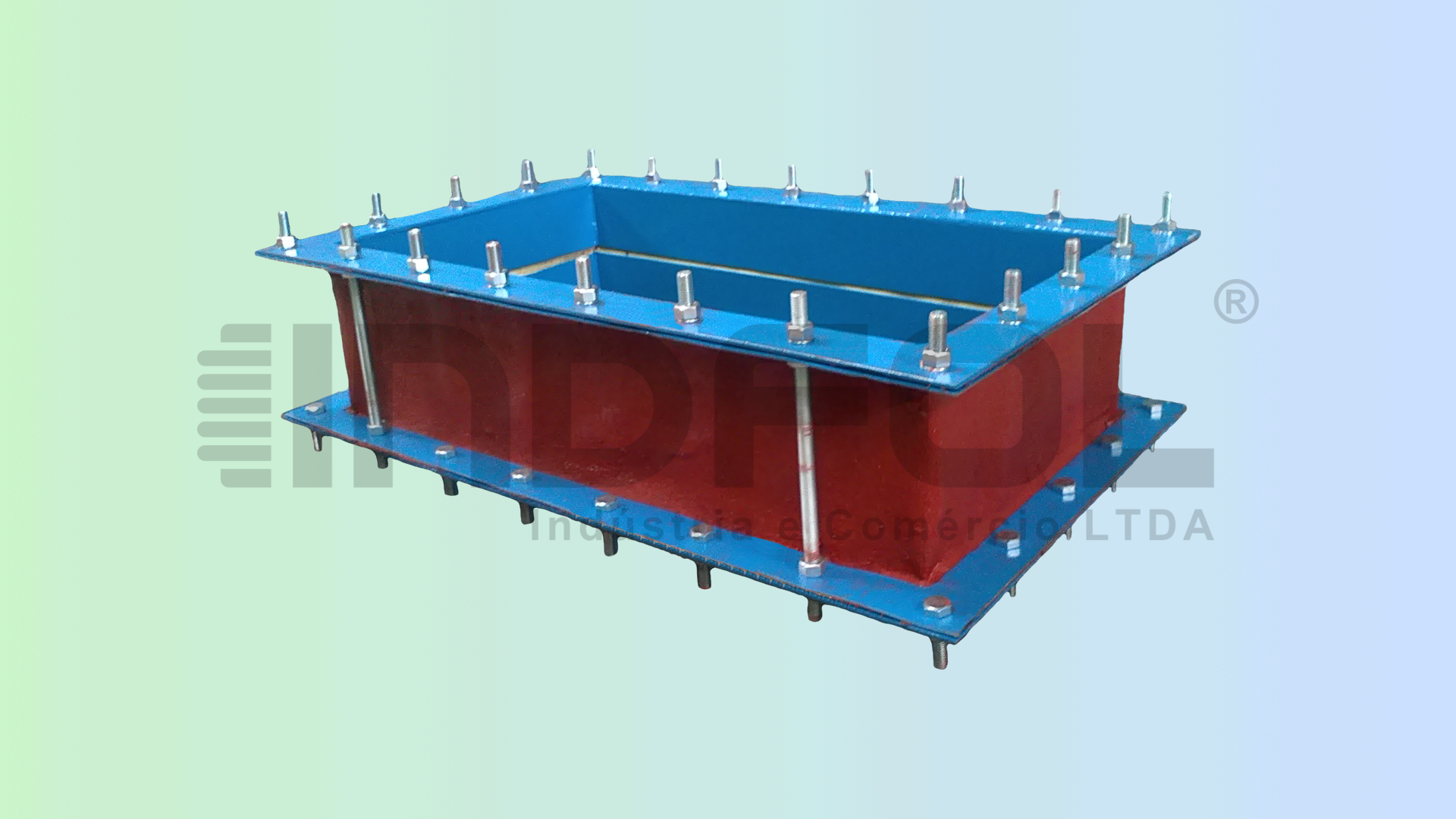 Junta de Expansão de Tecido - DN. 1000 x 500 x 300mm.