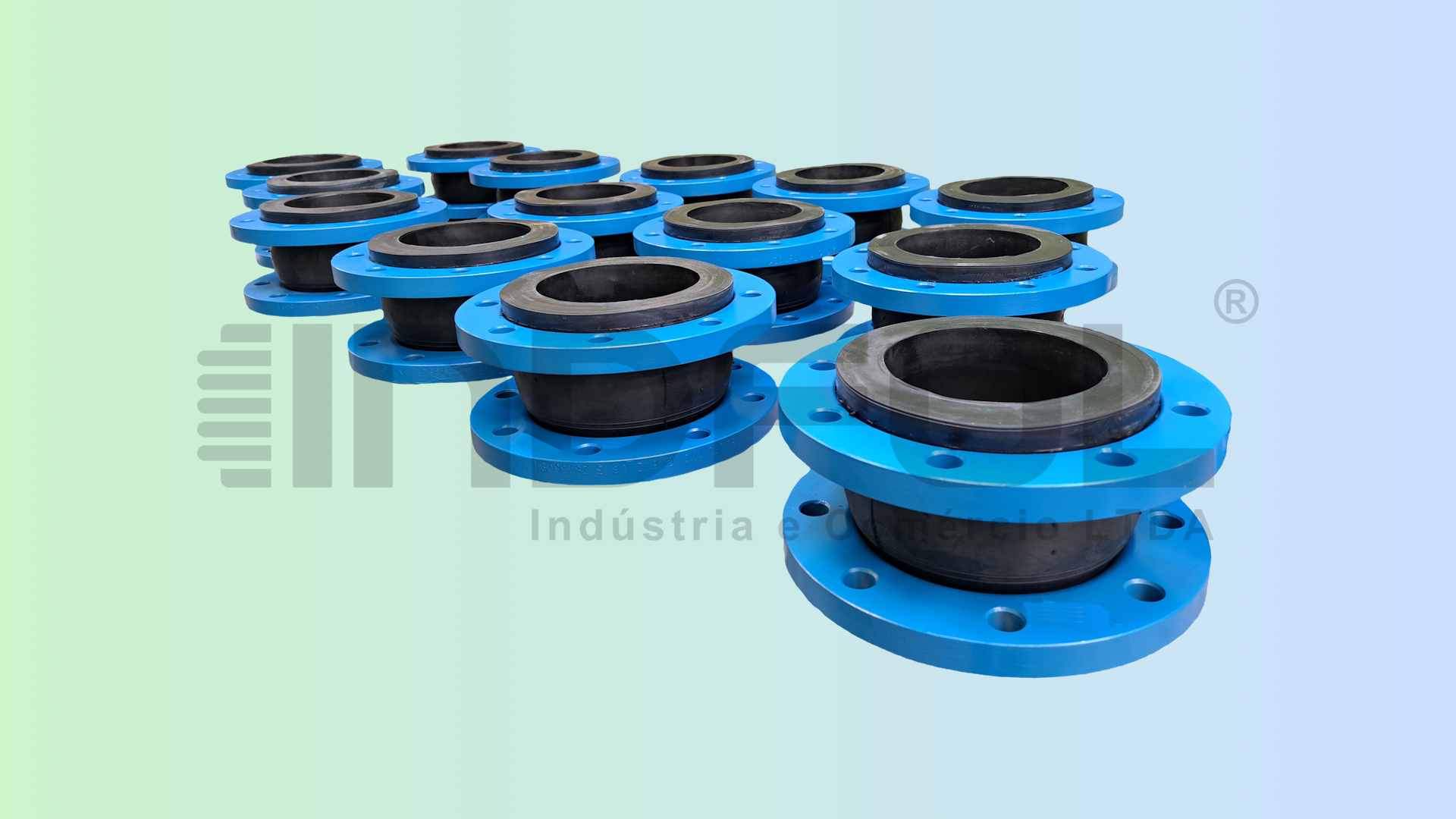 Juntas de Expansão de Borracha JEBFS - DN. 5 x 130mm.