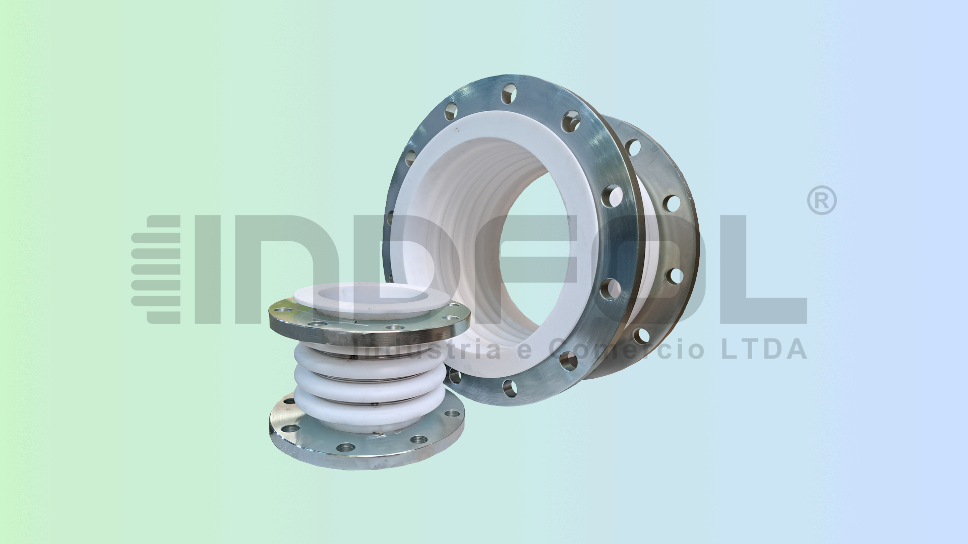 Junta de Expansão de PTFE - DN. 6 e 14 x 200 e 300mm.
