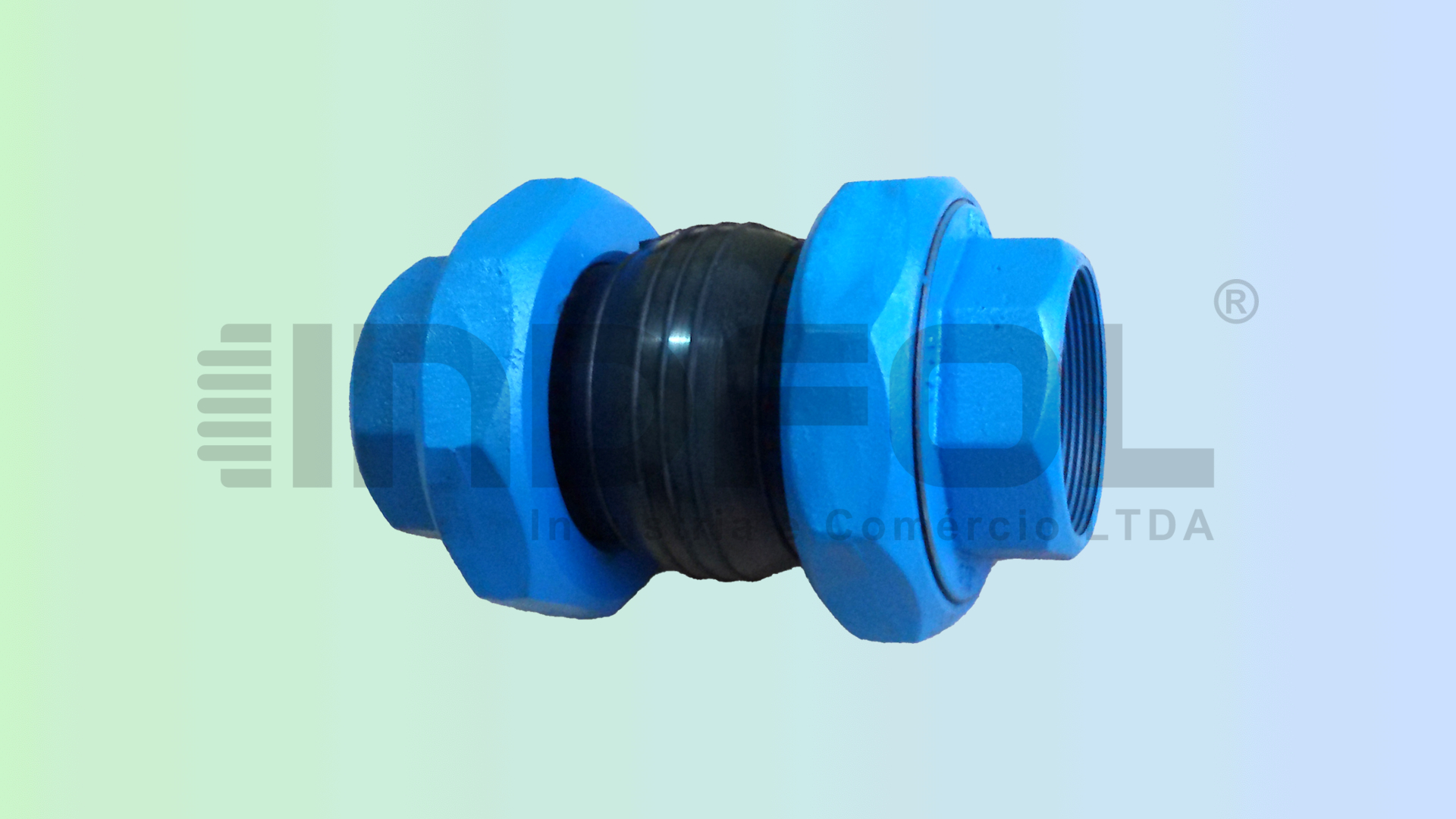 Juntas de Expansão de Borracha JEBRI-1 - DN. 2.1/2 x 200mm.