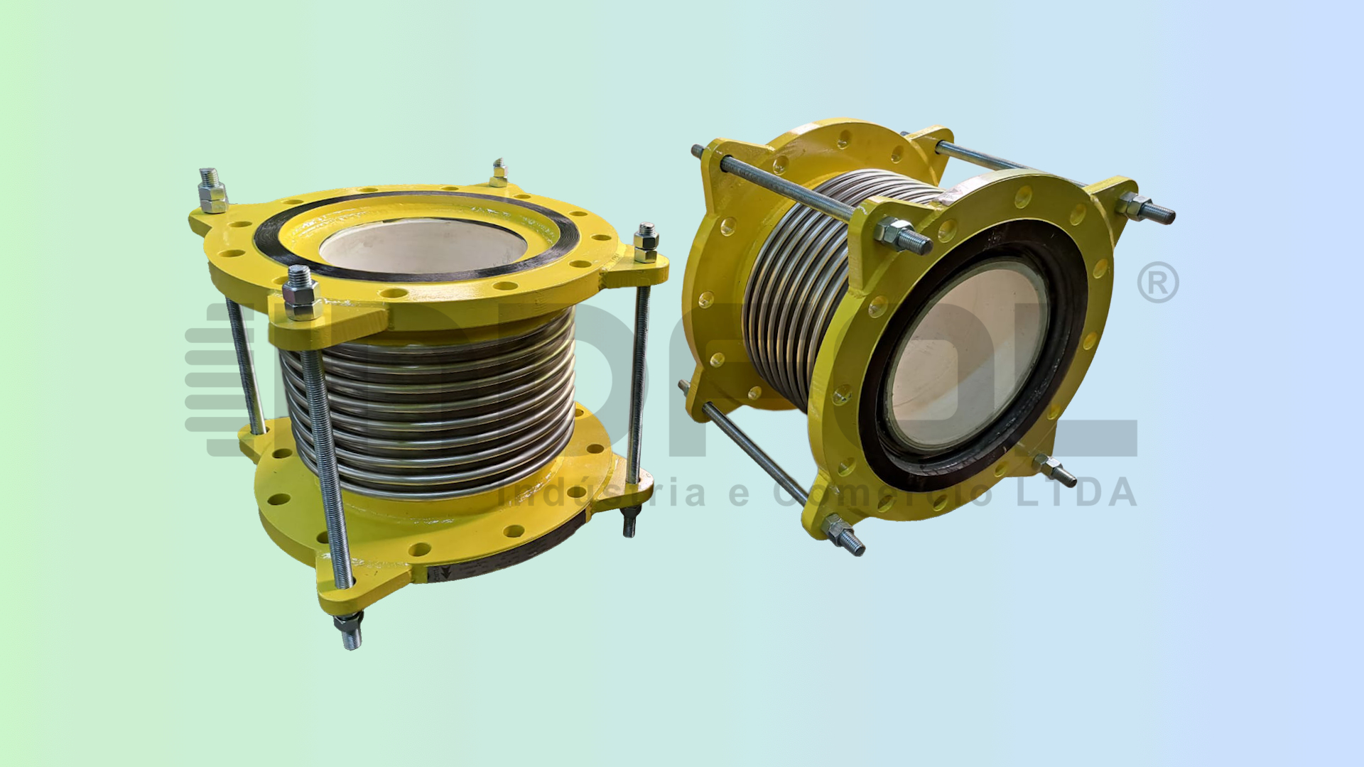 Junta de Expansão Metálica Simples - DN. 12 x 370mm.