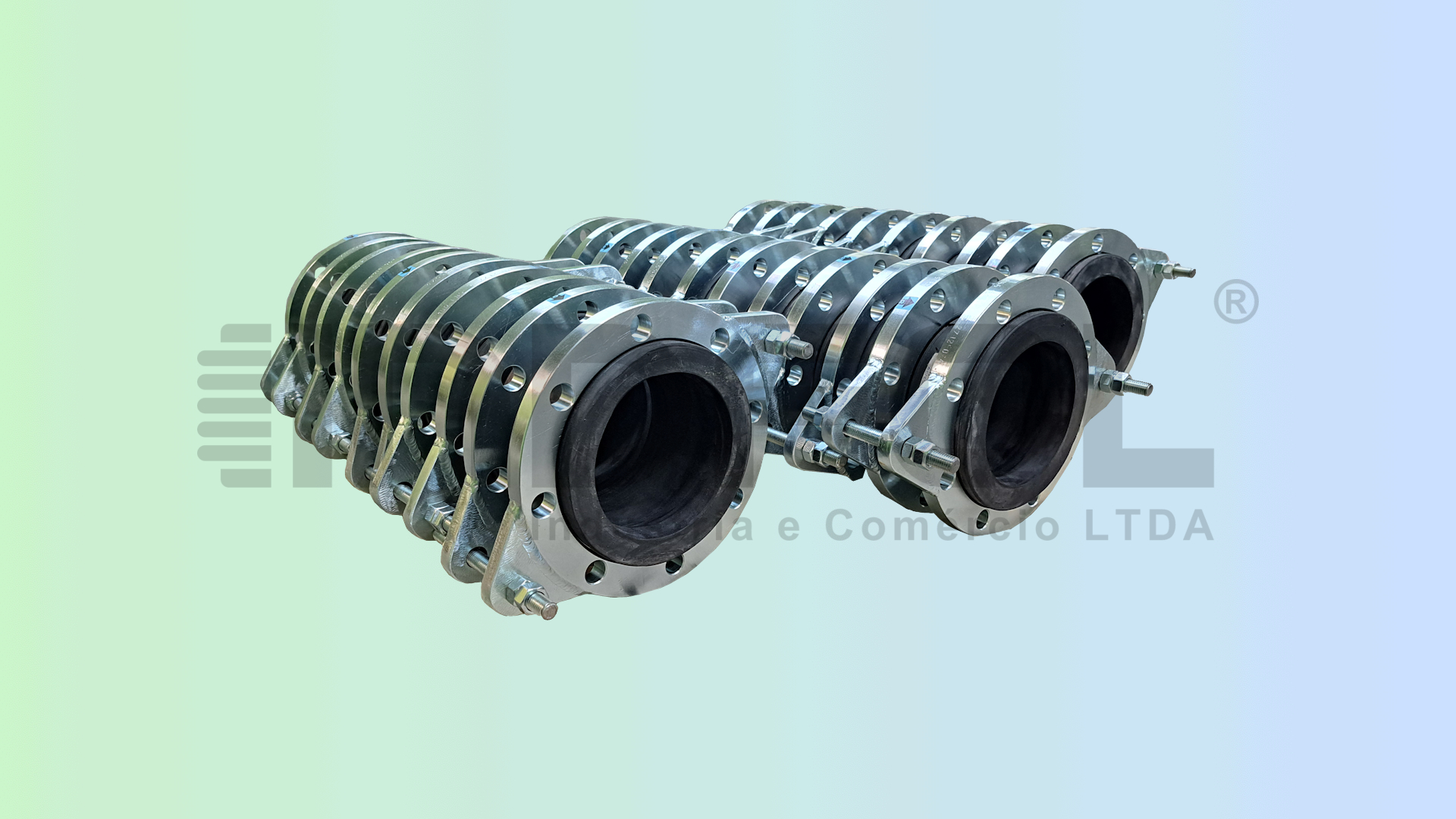 Juntas de Expansão de Borracha JEBFI - DN. 6 x 130mm.