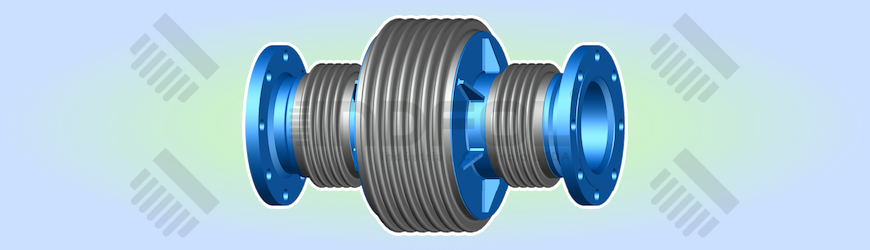 Junta de Expansão Metálica Autocompensadauto – imagem 1