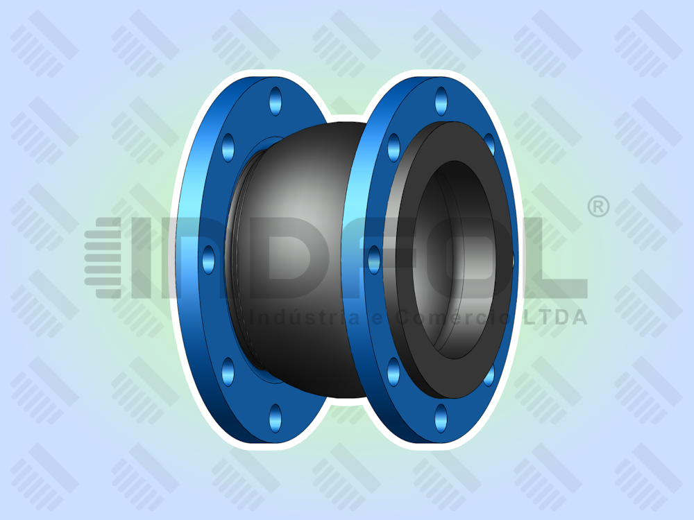 Juntas de Expansão de Borracha JEBFS Flangeada