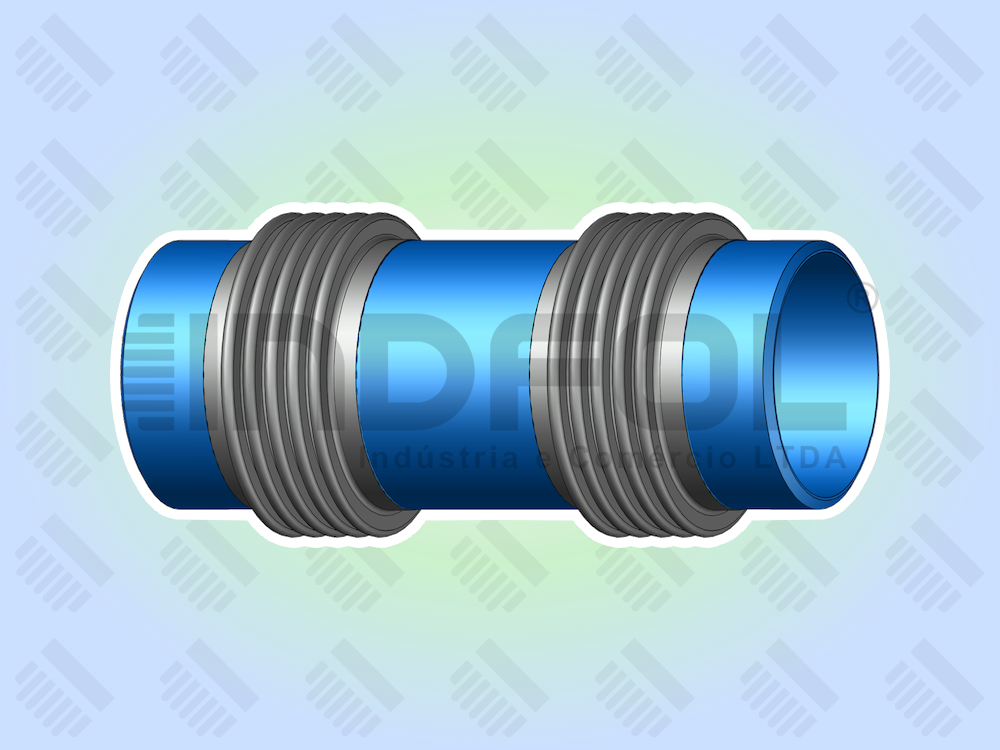 Junta de Expansão Metálica Universal Ponta Para Solda